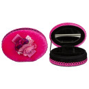 Jewellery box Oval, Pink
