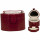 Jewellery box crocodile, red
