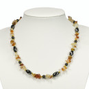 magnetic chain agate, magnetic clasp