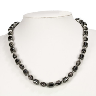 Magnetic chain Flower, black