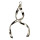 100 earring parts WS1, silver