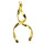 100 Ohrringparts WS1, Gold