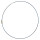 Necklace with screw cap, blue