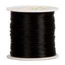 Stretchband, 80m, Schwarz
