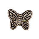 50 pendant / charms butterfly, 9x10mm