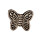 50 pendant / charms butterfly, 9x10mm