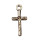 100 Anhänger / Charms Kreuz, 18x9mm