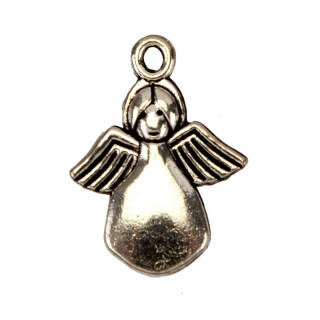 50 Anhänger / Charms Engel, 18x13mm