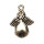 50 Anhänger / Charms Engel, 18x13mm