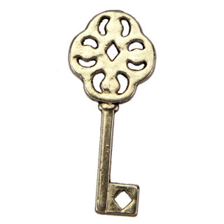 50 Pendant / Charms key, 25x9mm
