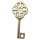 50 Pendant / Charms key, 25x9mm