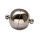 magnetic clasp ball, 12mm, silver