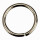 500g Binderinge, 8x1mm, Silber - nur noch 3 Packungen!