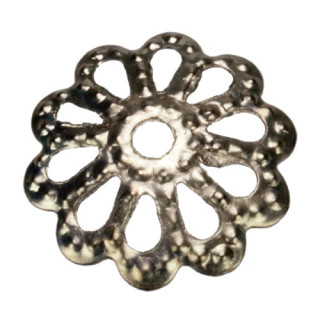 5.000 Perlenkappen B9, Silber