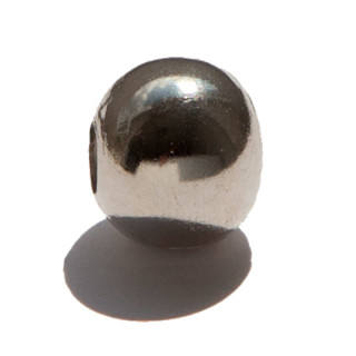 10.000 balls metal, 3mm, silver