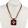 Knight chain, brown-silver