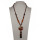 Long necklace glass