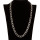 Curb necklace stainless steel, 10mm, 54cm