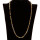Necklace stainless steel, bicolor