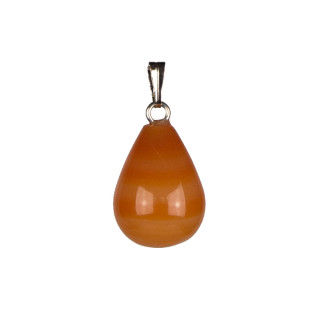 Anhänger Traube, 18x13mm, Roter Achat