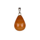Anhänger Traube, 18x13mm, Roter Achat