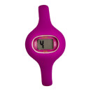 Silicon sports watch, purple, no battery check!
