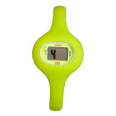 Silicon sports watch, green, no battery check!