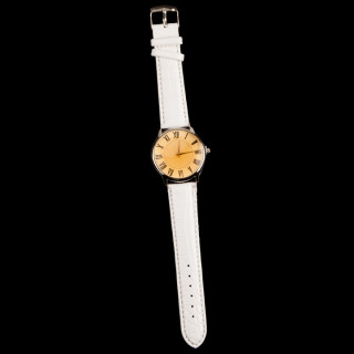 Gentlemen watch Roman, white, no battery check!