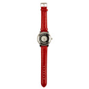Ladies watch Lea, red, no battery check!