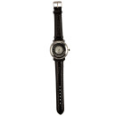 Ladies watch Lea, black, no battery check!