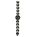 Ladies watch Svea, black, no battery check!