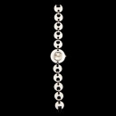 Ladies watch Svea, white, no battery check!