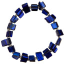 Bracelet shell, blue