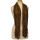 Scarf  160x50cm, leopard dark brown