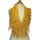 Rundschal, 50x30mm, Gold