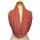 Rundschal mit Muster, 54x18mm, Rosa