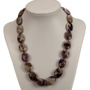 Special price: Necklace Amethyst, 18x13mm