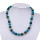 Necklace Howlith/Chrysocolla