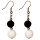 earrings lava/white coral