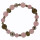 Armkette Rosenquarz/Rauchglas