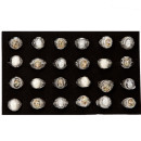 Assortment mother-of-pearl rings