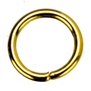 500g O-rings, 6x1mm, gold