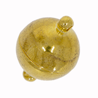 Magnetverschluss Kugel, 16mm, Gold