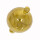 Magnetverschluss Kugel, 16mm, Gold