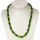 Necklace glass, green-brown