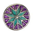 Clip, metal, 20mm, multicolored