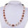 Necklace agate/jade