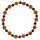 Bracelet red agate