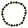 Bracelet black agate