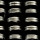 Stainless steel ring, silver-black, set
